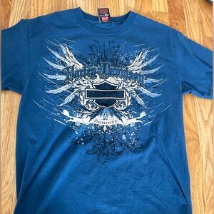 VINTAGE Harley Davidson T-shirt (Niagara Falls back print)